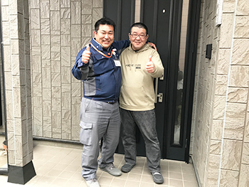 熱心な説明に納得してアステック塗料に決めました。