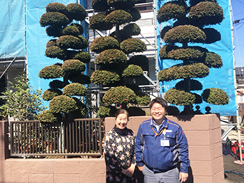 職人さん達が明るく礼儀正しい！