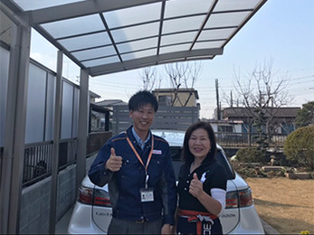 これからも堀川産業さんに家のことは任せたいと思っています！