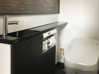 最新の節水トイレにしたい。(お客様より)