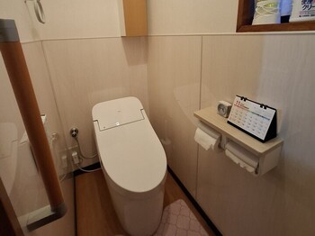 トイレといっしょに掃除しやすい空間に