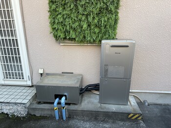 灯油ボイラーからガス給湯器へ変更